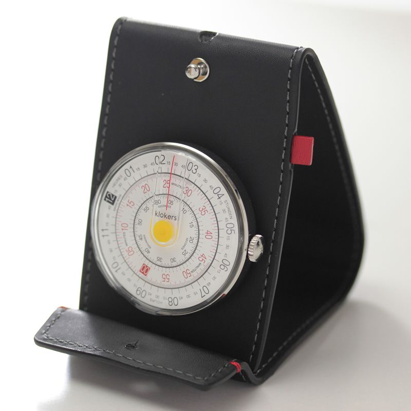klokers(クロッカーズ) 時計KLOK01D1と専用革ケースKPART-01-C2のセット KLOK01D1-KPART-01-C2/懐中時計
