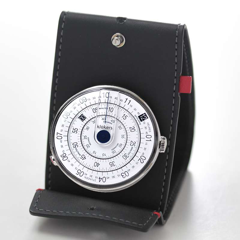 klokers(クロッカーズ) 時計KLOK01D4と専用革ケースKPART-01-C2のセット KLOK01D4-KPART-01-C2/懐中時計