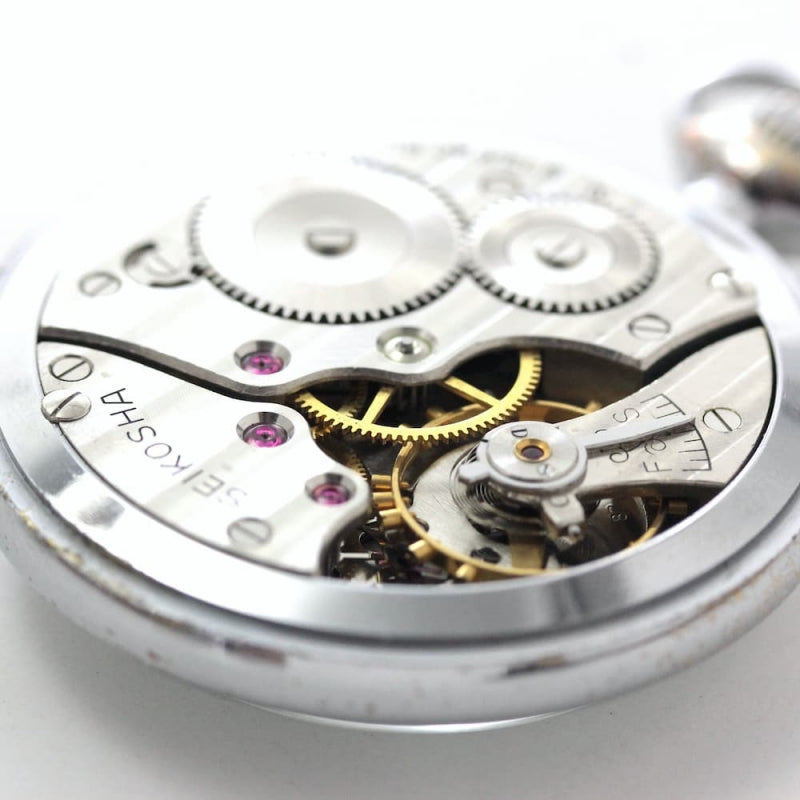 昭和の19セイコー鉄道時計/15石/ダイアフレックス/絶版時計/19seiko-1028