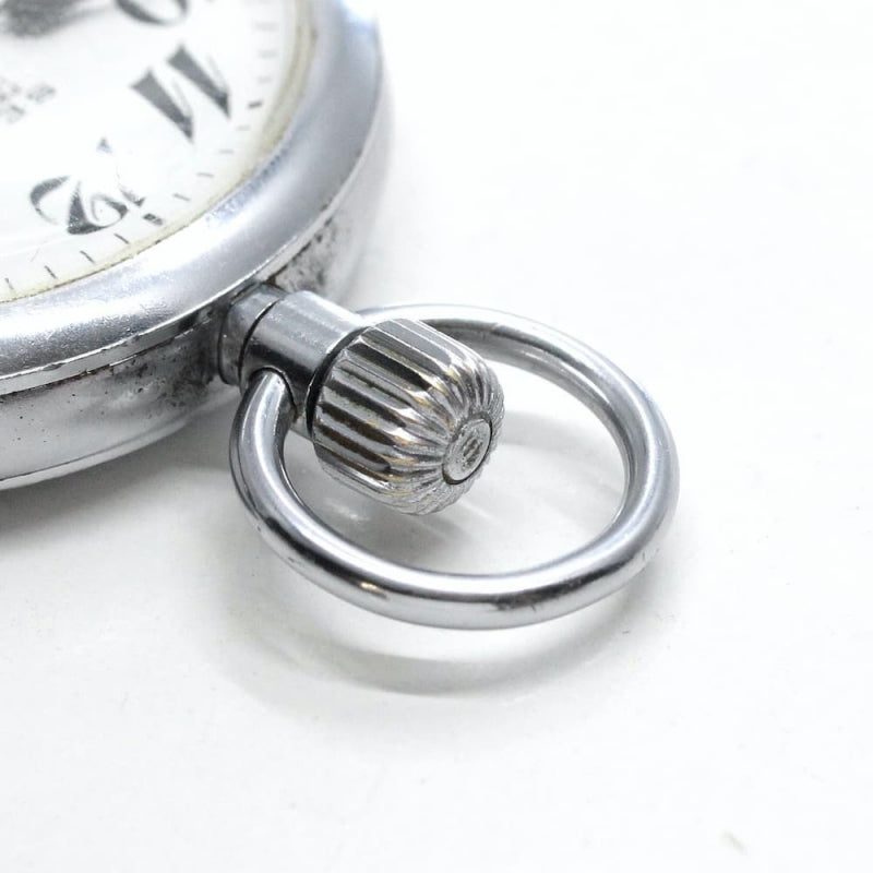 昭和45年の19セイコー鉄道時計/15石/秒針止め機能/絶版時計/19seiko-1061