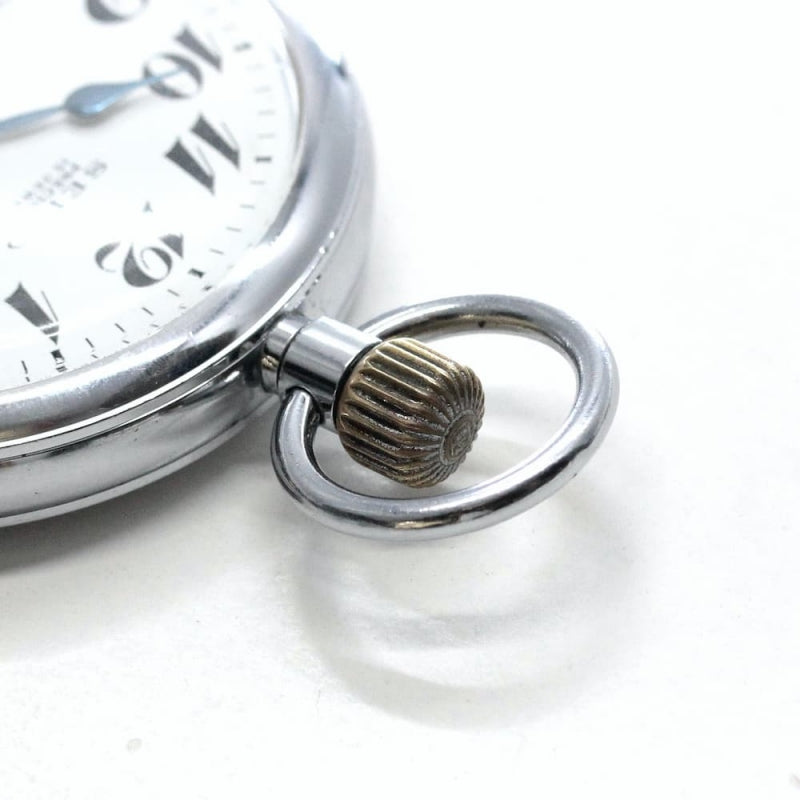 昭和41年の19セイコー鉄道時計/15石/秒針止め機能/絶版時計/19seiko-1064
