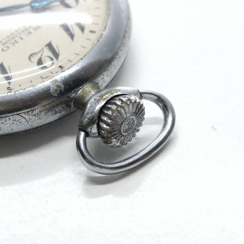 昭和36年の19セイコー鉄道時計/15石/秒針止め機能/絶版時計/19seiko-1066