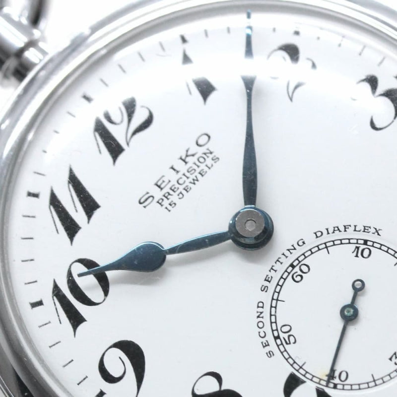 昭和の19セイコー鉄道時計/15石/ダイアフレックス/絶版時計/19seiko-1073