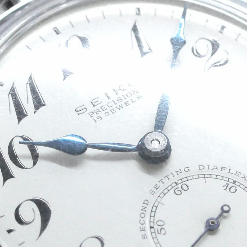 昭和の19セイコー鉄道時計/15石/ダイアフレックス/絶版時計/19seiko-1076