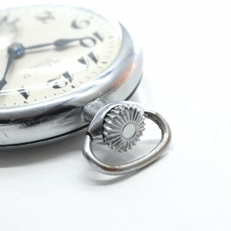 昭和37年の19セイコー鉄道時計/15石/秒針止め機能/絶版時計/19seiko-1081