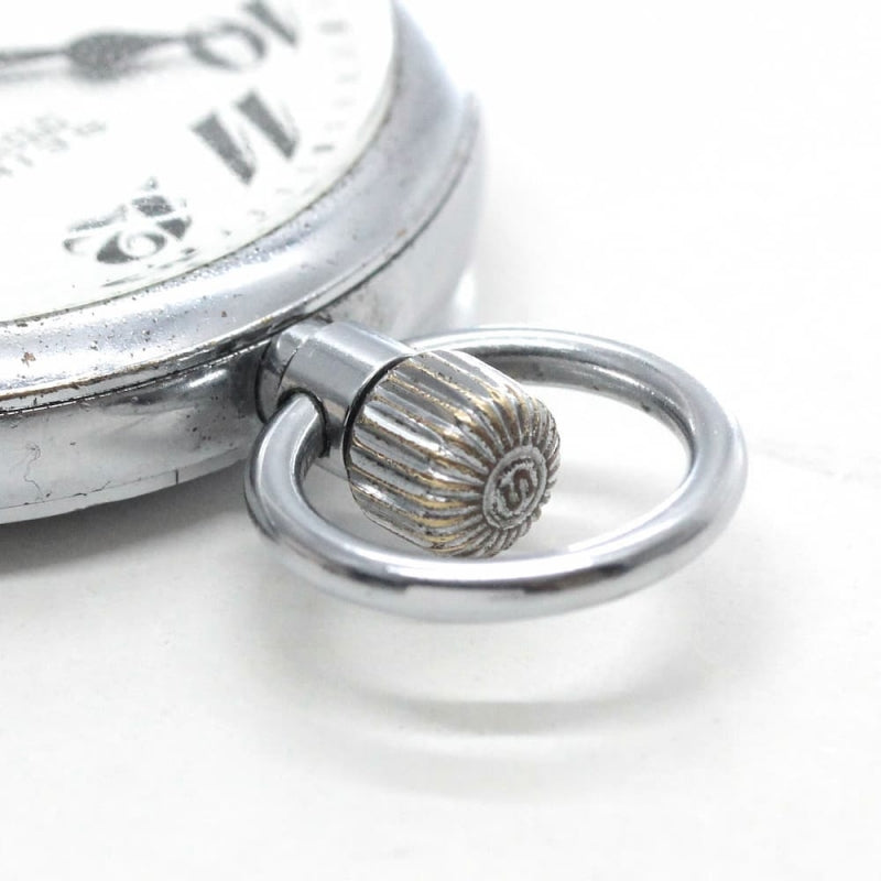 昭和43年の19セイコー鉄道時計/15石/秒針止め機能/絶版時計/19seiko-1086