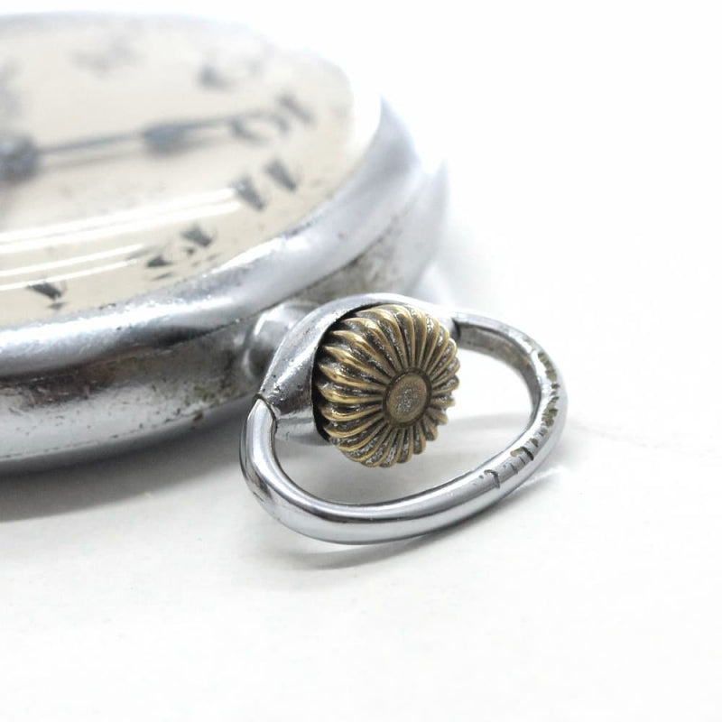 昭和34年の19セイコー鉄道時計カスタム/15石/秒針止め機能/絶版時計/19seiko-1089