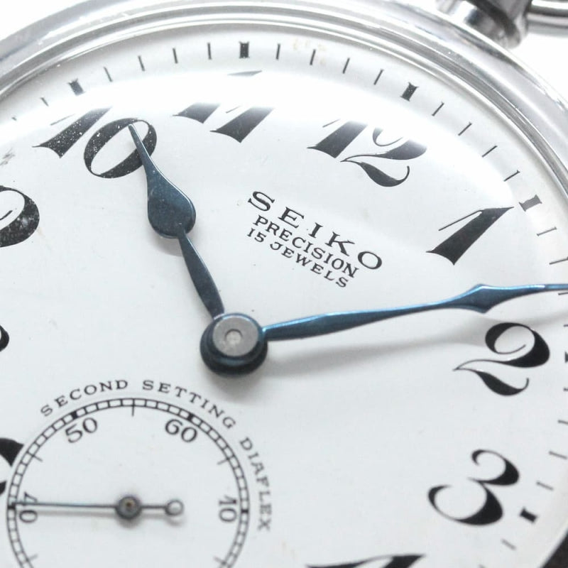 昭和の19セイコー鉄道時計/15石/ダイアフレックス/絶版時計/19seiko-1094