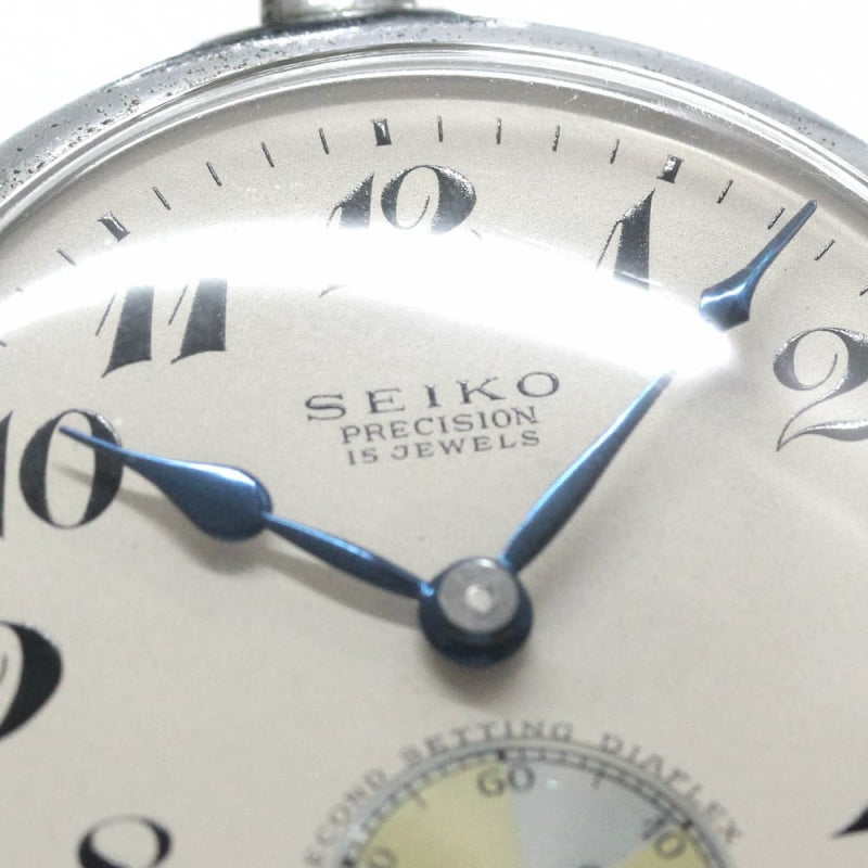 昭和の19セイコー鉄道時計/15石/ダイアフレックス/絶版時計/オーバーホール済/日本電信電話公社/19seiko-1097