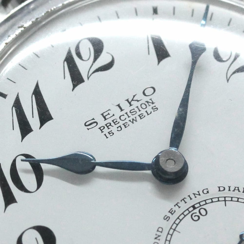 昭和の19セイコー鉄道時計/15石/ダイアフレックス/絶版時計/19seiko-1105