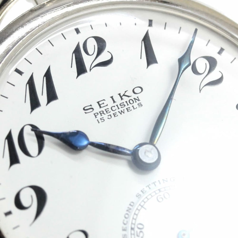 昭和の19セイコー鉄道時計/15石/ダイアフレックス/リサイクルウォッチ/19seiko-1115