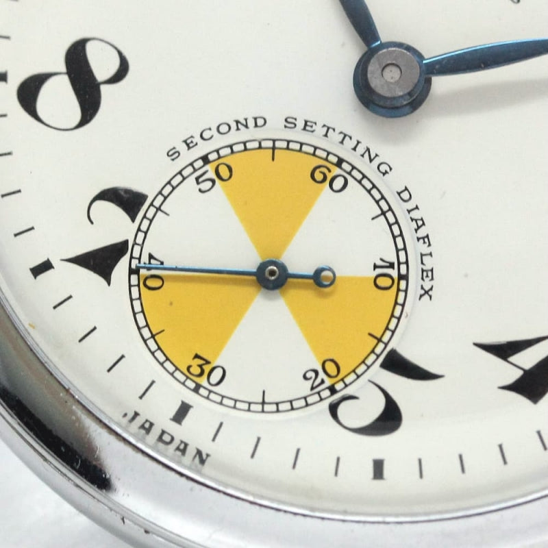 19セイコー鉄道時計/15石/秒針止め機能/絶版時計/オーバーホール済/日本電信電話公社/19seiko-1126