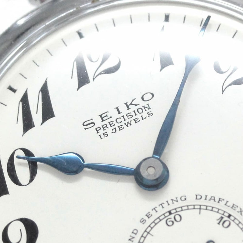 昭和の19セイコー鉄道時計/15石/ダイアフレックス/絶版時計/19seiko-1127