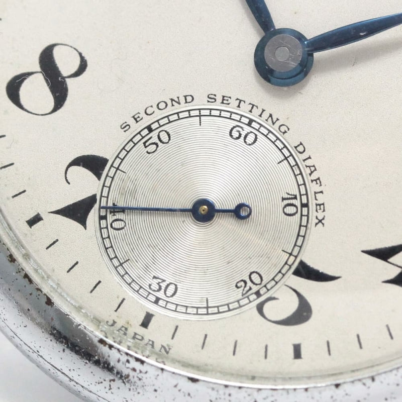 昭和36年の19セイコー鉄道時計/15石/秒針止め機能/絶版時計/19seiko-1129