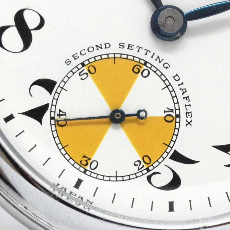 19セイコー鉄道時計/15石/秒針止め機能/絶版時計/オーバーホール済/日本電信電話公社/19seiko-1130