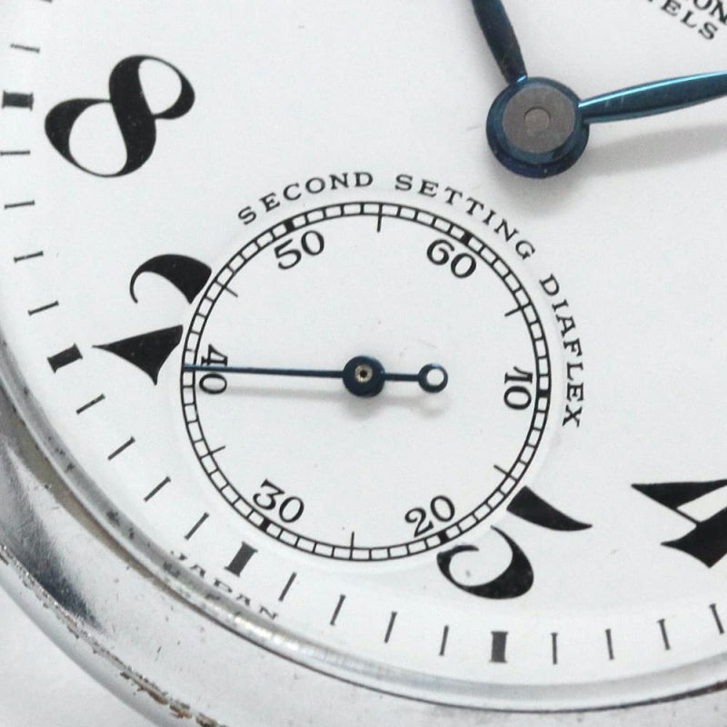 昭和39年の19セイコー鉄道時計/15石/秒針止め機能/絶版時計/オーバーホール済/19seiko-1132