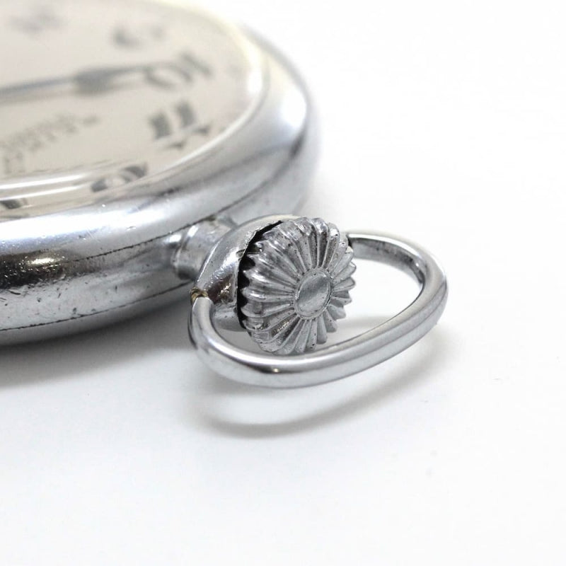 昭和36年の19セイコー鉄道時計/15石/秒針止め機能/絶版時計/19seiko-1143