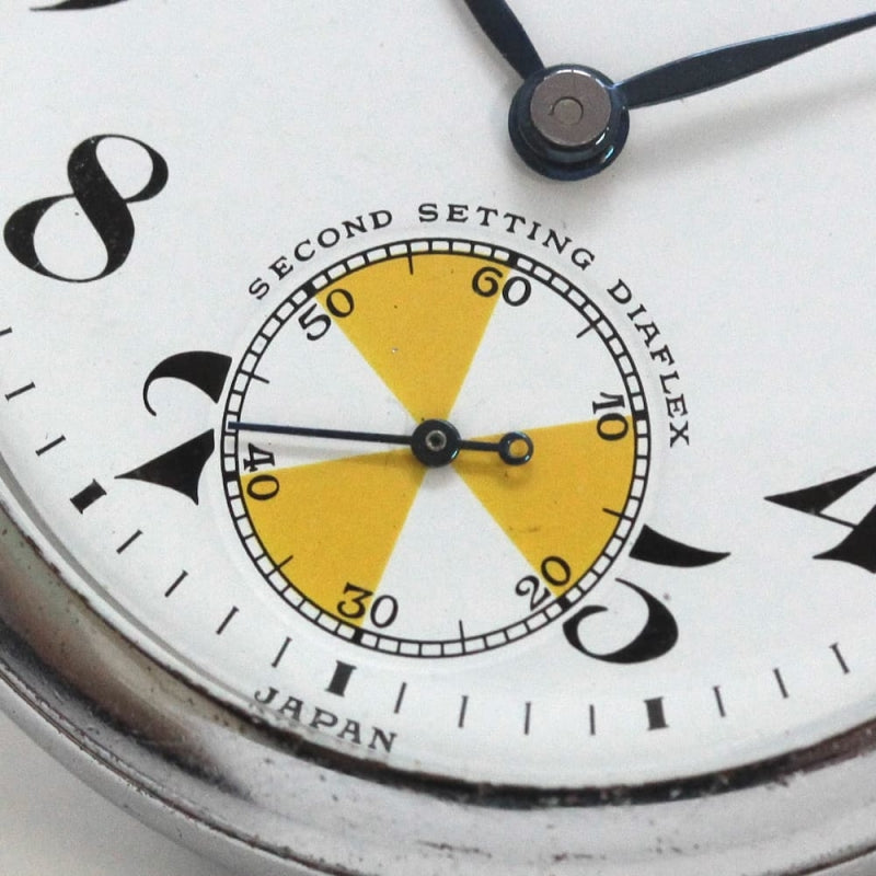 19セイコー鉄道時計/15石/秒針止め機能/絶版時計/オーバーホール済/日本電信電話公社/19seiko-1145