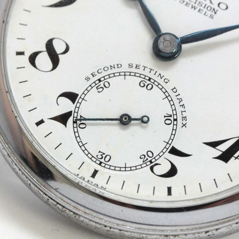 昭和の19セイコー鉄道時計/15石/ダイアフレックス/絶版時計/19seiko-1148