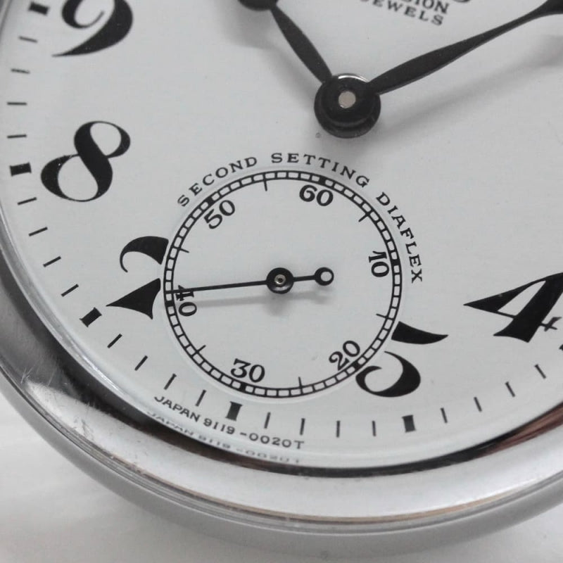 昭和の19セイコー鉄道時計/15石/ダイアフレックス/絶版時計/19seiko-1182