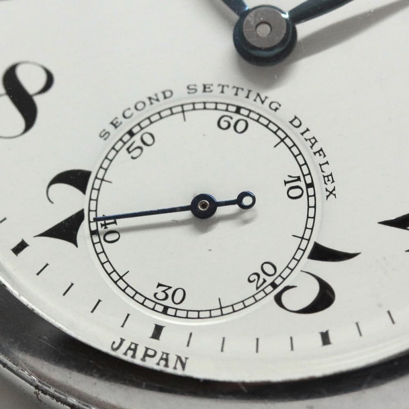 昭和40年の19セイコー鉄道時計/15石/秒針止め機能/絶版時計/オーバーホール済/19seiko-1193