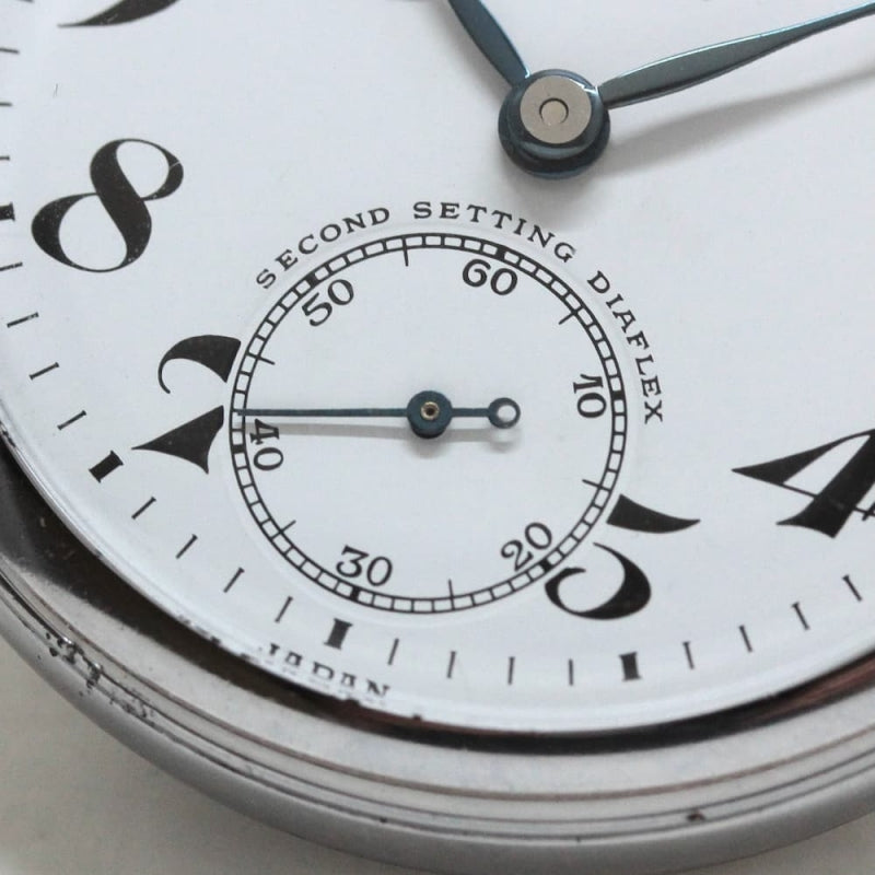 昭和40年の19セイコー鉄道時計/15石/秒針止め機能/絶版時計/オーバーホール済/19seiko-1215