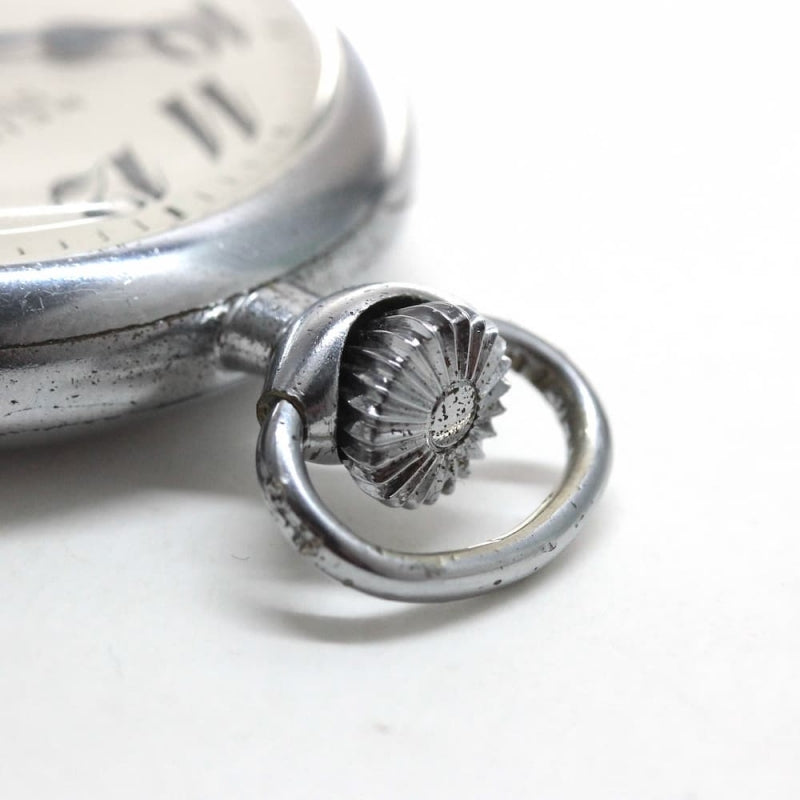 昭和36年の19セイコー鉄道時計/15石/秒針止め機能/絶版時計/19seiko-1216