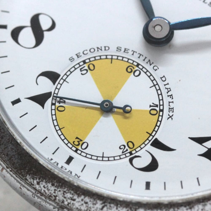 19セイコー鉄道時計/15石/秒針止め機能/絶版時計/オーバーホール済/日本電信電話公社/19seiko-1234