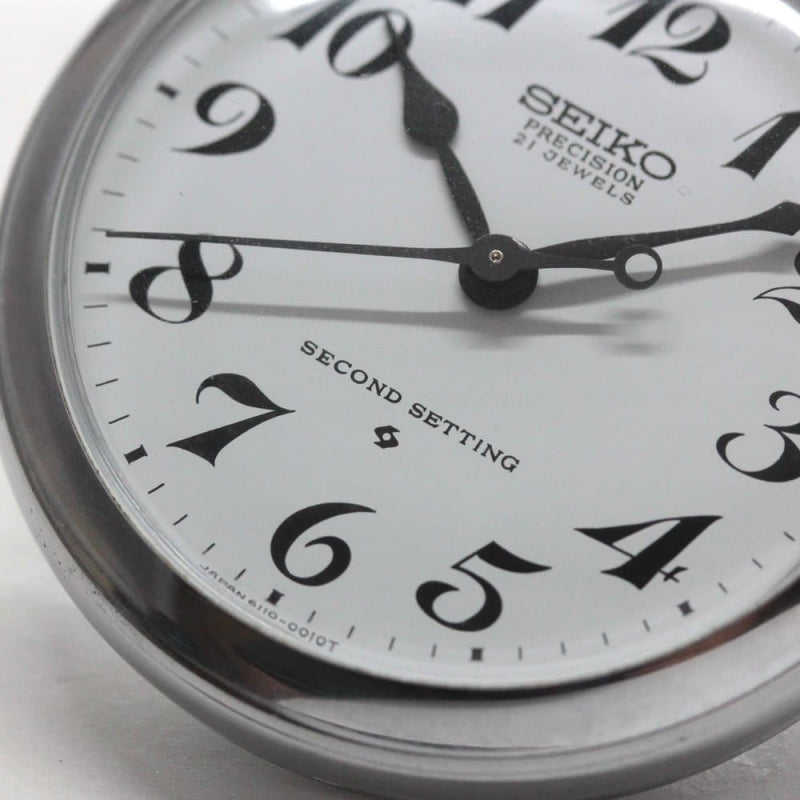 昭和の機械式セイコー鉄道時計/21石/19seiko-1264