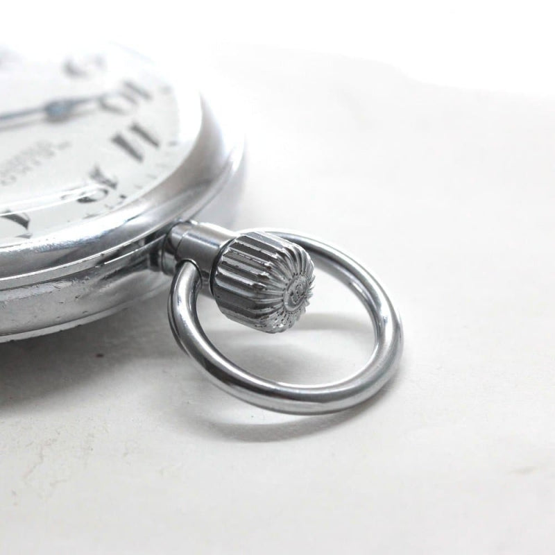 昭和41年の19セイコー鉄道時計/15石/秒針止め機能/絶版時計/オーバーホール済/19seiko-1271