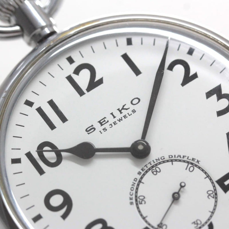 昭和の24型セイコー標準時計/15石/ダイアフレックス/19seiko-1294