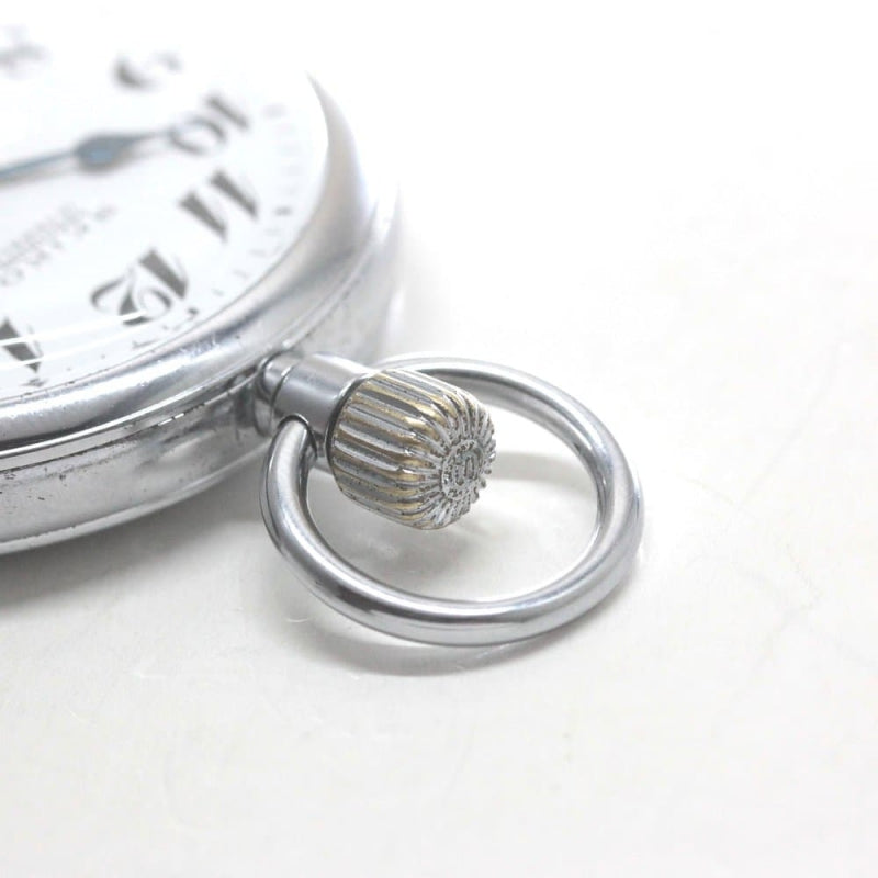 昭和41年の19セイコー鉄道時計/15石/秒針止め機能/絶版時計/19seiko-1297