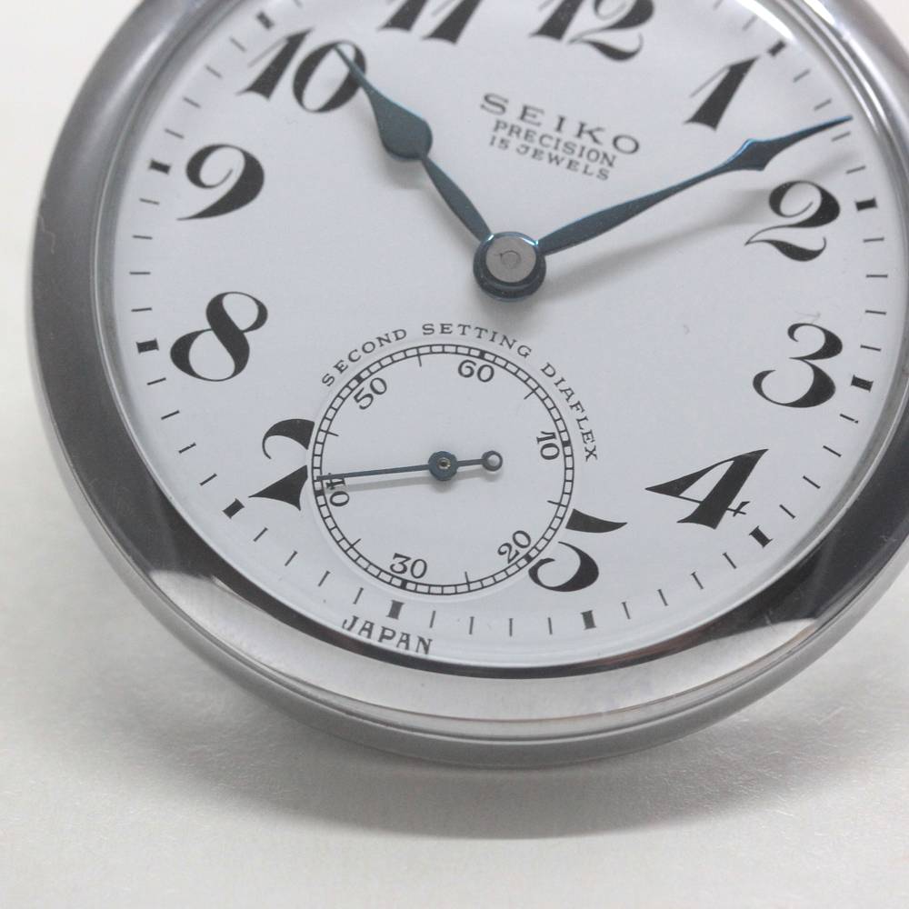 昭和の19セイコー鉄道時計/15石/ダイアフレックス/19seiko-1303