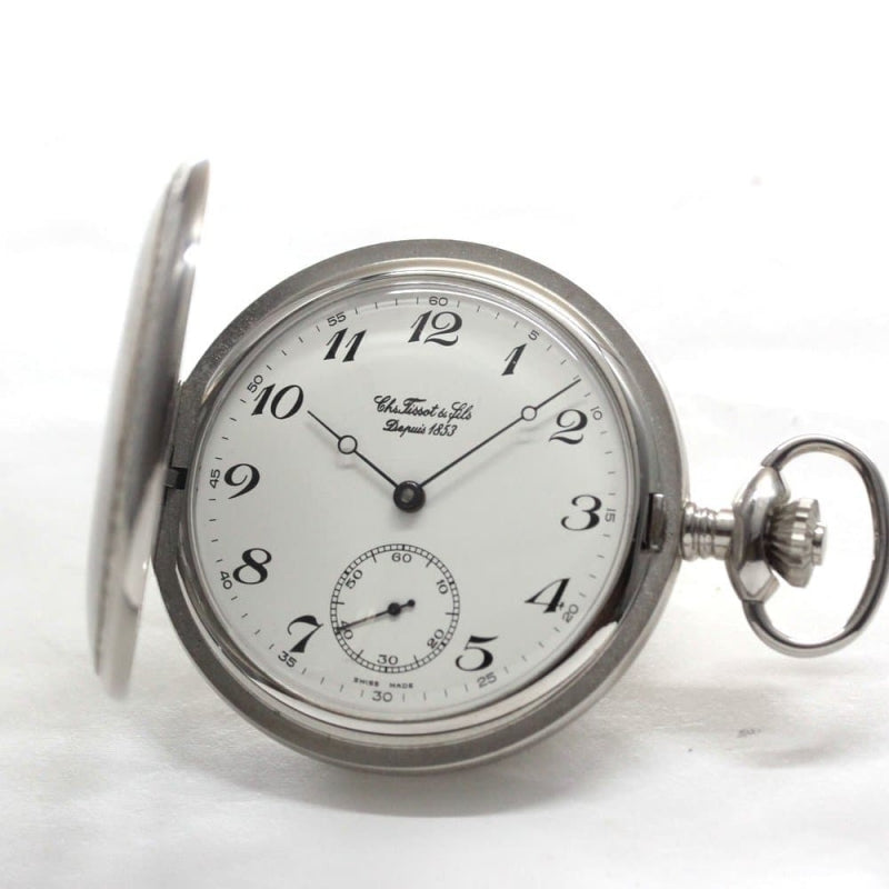 1853年創業のスイスブランド、ティソのハンターケース懐中時計絶版モデルのティソ(TISSOT) ハンター懐中時計 tissot-1029