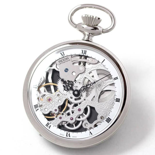 EPOS(エポス)スケルトン 懐中時計 2003NS