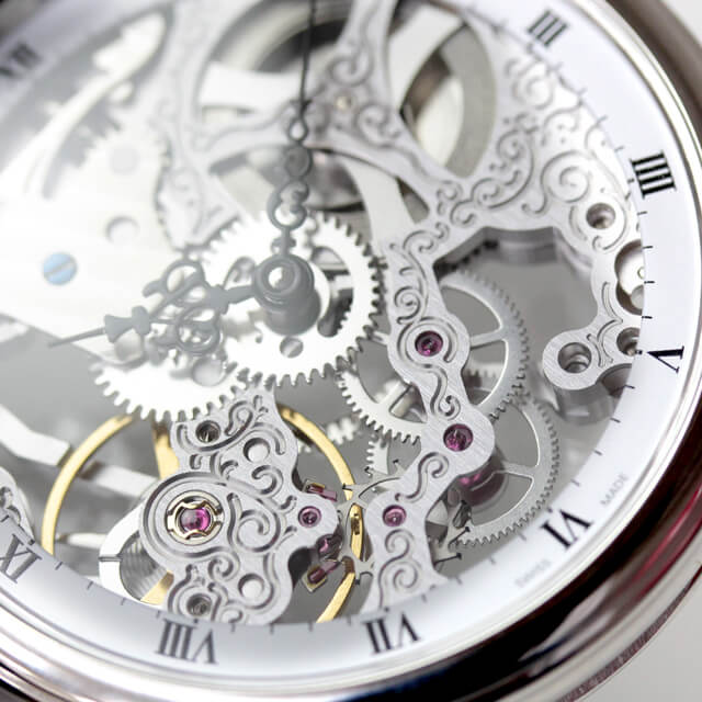 EPOS(エポス)スケルトン 懐中時計 2003NS