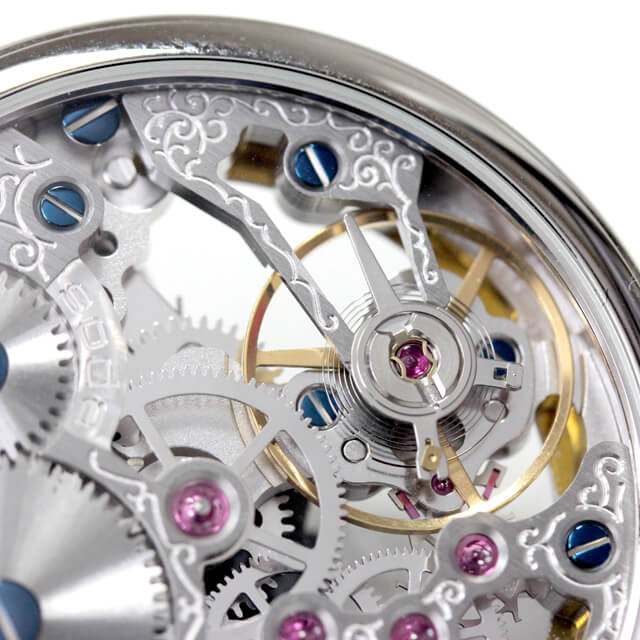 EPOS(エポス)スケルトン 懐中時計 2003NS