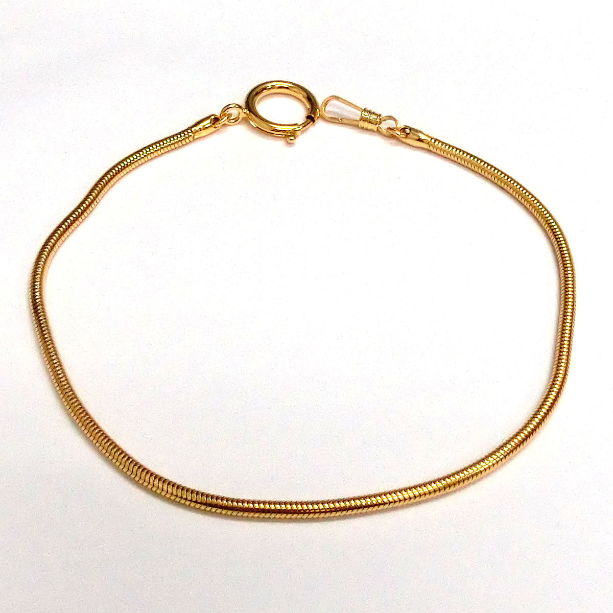 懐中時計用チェーン G-0032A(引き輪式・ゴールドカラー)