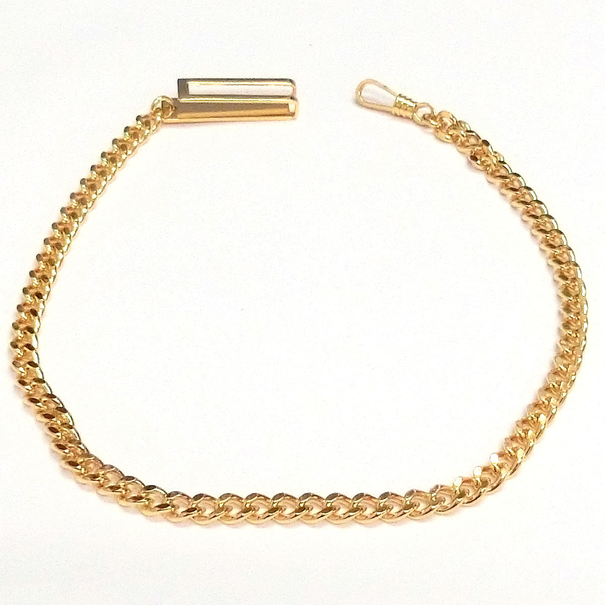 懐中時計用チェーン 8160G-フック ゴールドカラー