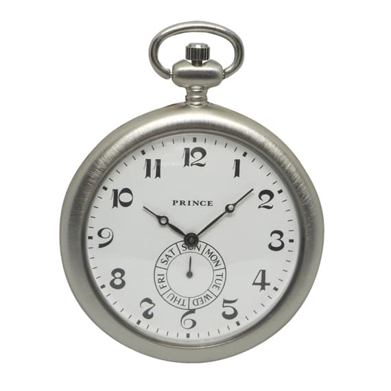 PRINCE (プリンス) Reprint Pocketwatch ホワイト 復刻版 懐中時計