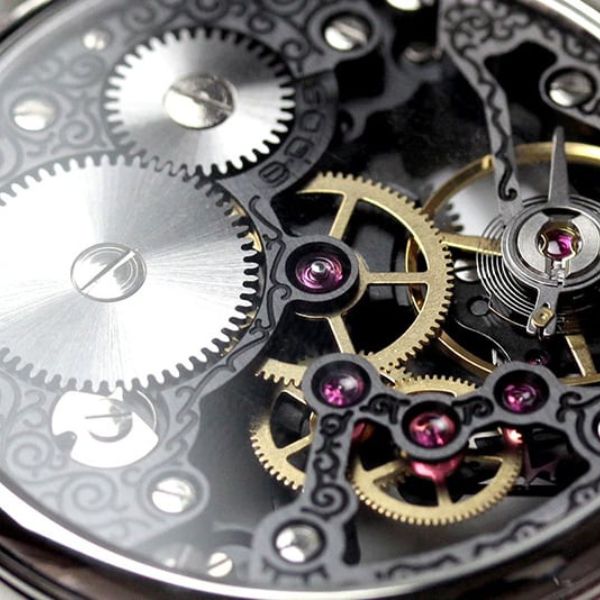 エポス(EPOS) フルスケルトン懐中時計 2003SKBK