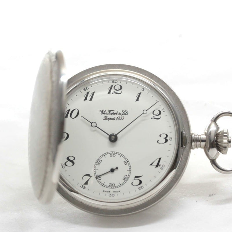 1853年創業のスイスブランド、ティソのハンターケース懐中時計絶版モデルのティソ(TISSOT) ハンター懐中時計 tissot-1029