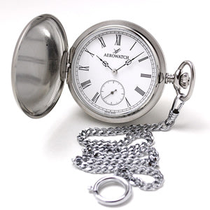 アエロ/AERO/ハンターケース/シルバーカラー/55824AA01 懐中時計