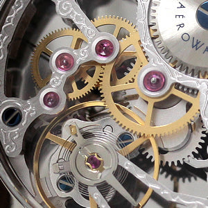 AERO(アエロ)懐中時計 スケルトン 57819AA01