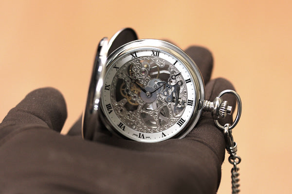 AERO(アエロ)懐中時計 スケルトン 57819AA01