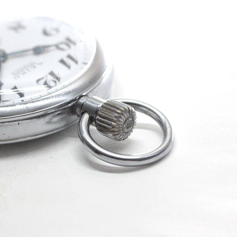 昭和40年の19セイコー鉄道時計/15石/秒針止め機能/絶版時計/オーバーホール済/19seiko-1267