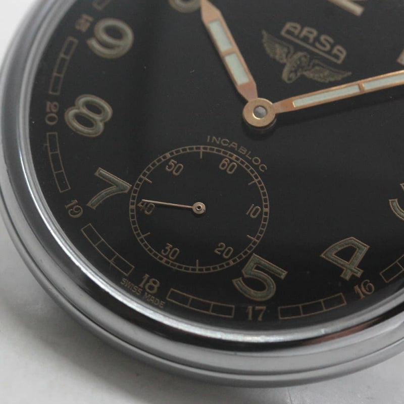 絶版モデルのオーガスト・レイモンド/オープンフェイス懐中時計/arsa-101