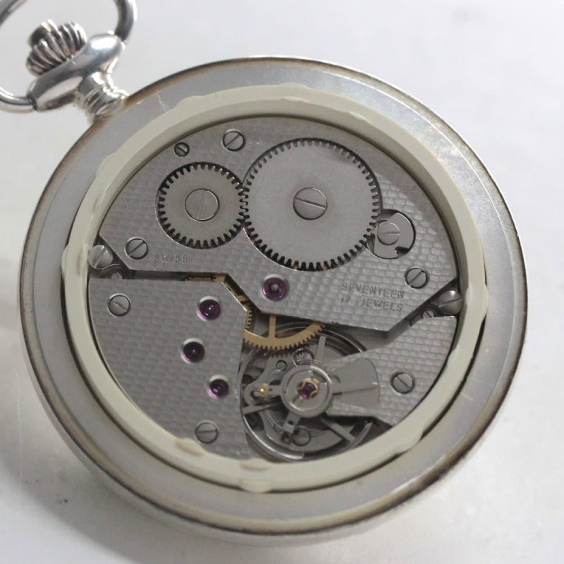 絶版モデルのティソ(TISSOT)/銀無垢懐中時計/tissot-1024