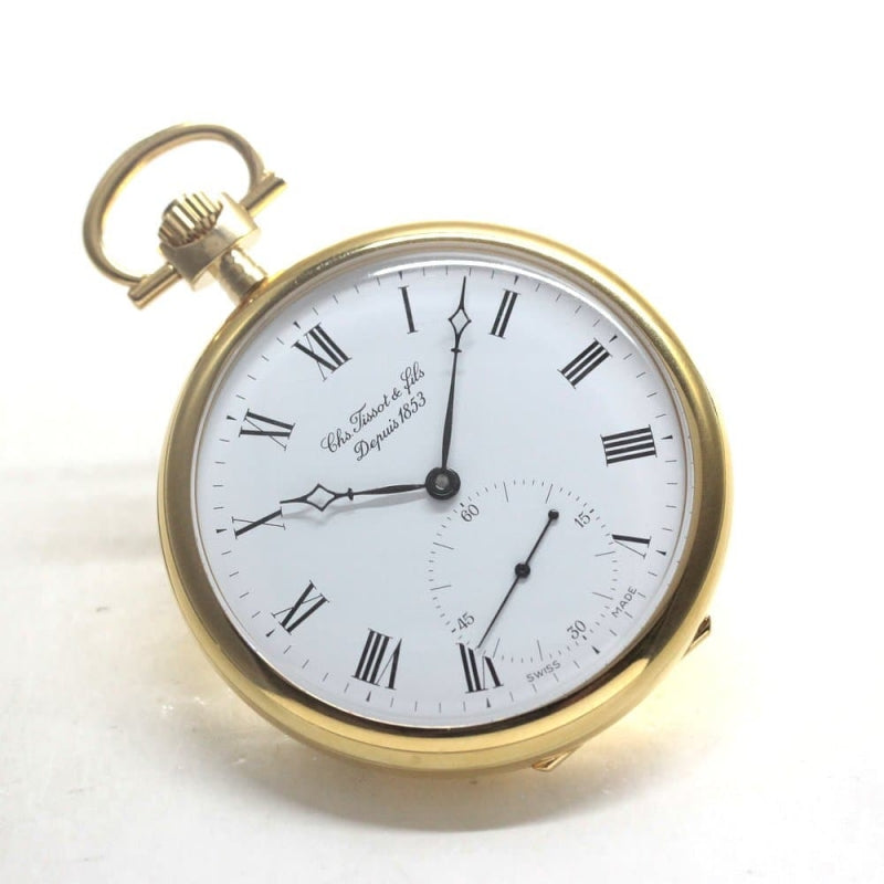 絶版モデルのティソ(TISSOT) 手巻き式中時計 tissot-1018