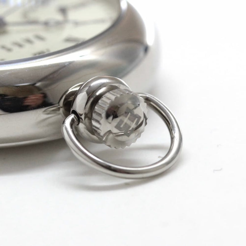 絶版モデルのダックス(DAKS)120周年限定モデル/パワーリザーブインジケーター付懐中時計 daks-101